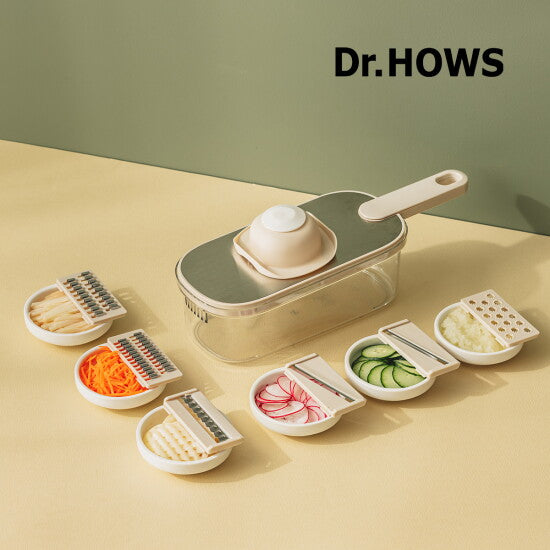 닥터하우스 데일리 멀티 채반 & 채칼 세트 Daily Multi Mandoline Slicer