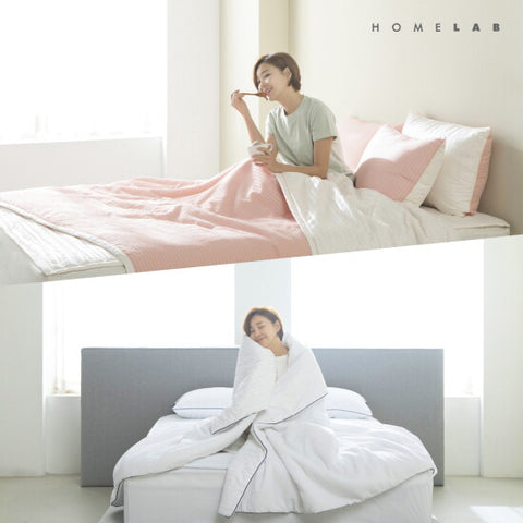 HOMELAB Breathable rayon quilt bedding for Summer
