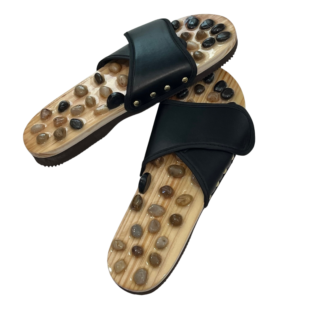 혈액순환에 최고! 건강 자갈 지압슬리퍼 (4 sizes) Pebble Massage Slippers