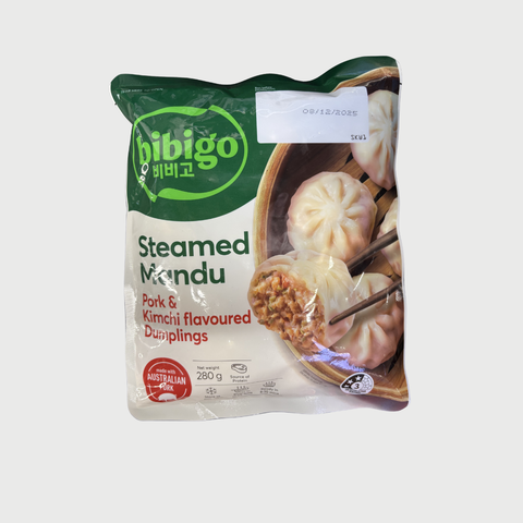 Special Price💚SYDNEY ONLY🚛 BIBIGO KOREAN STEAMED DUMPLING 280g (Pork/Kimchi)