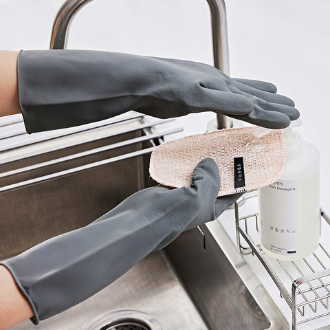 생활공작소 양손 겸용 고무장갑 Universral Dishwashing Rubber Gloves 3set