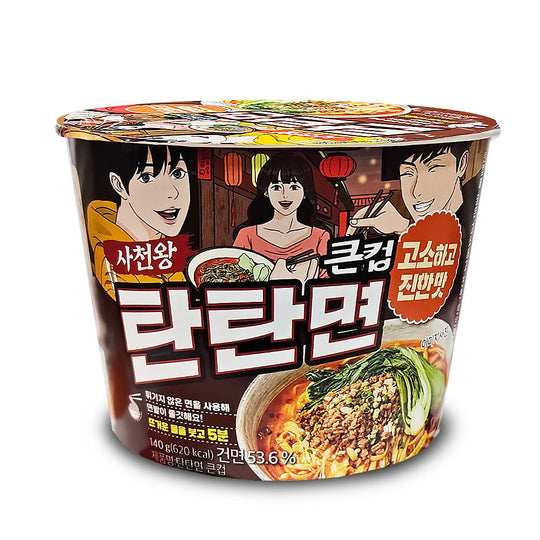 고소하고 진한맛🍜 사천왕 탄탄면 큰컵  140g Tantanmyun Big bowl 140g