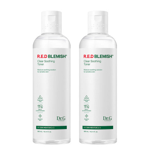 닥터지 진정 순한 수분 토너 Dr.G R.E.D Blemish Clear Soothing Toner 300ml