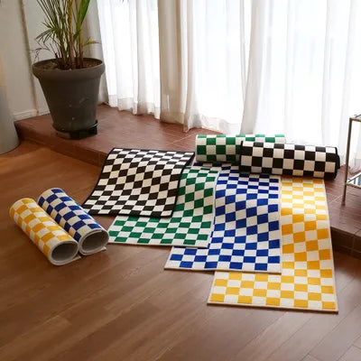 포시엘라 주방 매트 체커보드 발매트 Checkerboard Kitchen Mat (3 colors)