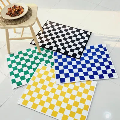 포시엘라 주방 매트 체커보드 발매트 Checkerboard Kitchen Mat (3 colors)