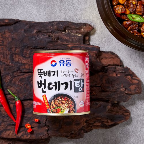 [유동] 뚝배기 번데기탕 얼큰한맛 280g | [YUDONG] Pupa Tang Spicy 280g