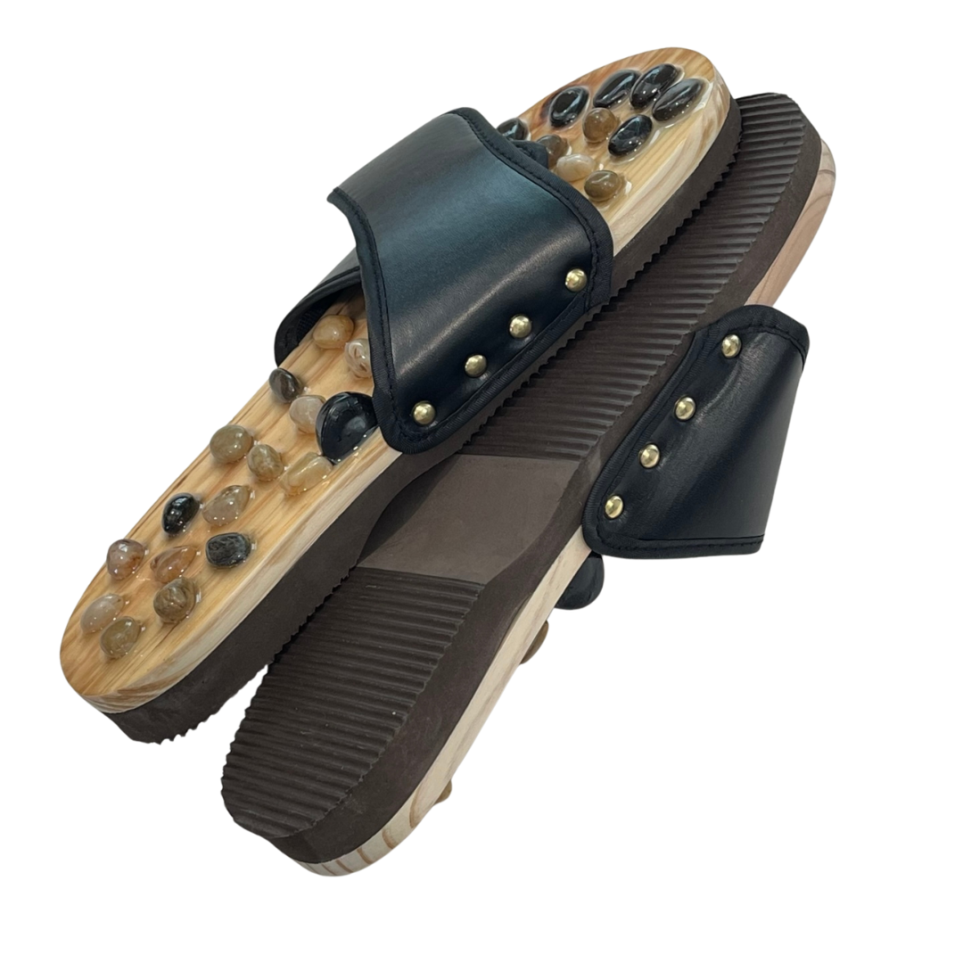 혈액순환에 최고! 건강 자갈 지압슬리퍼 (4 sizes) Pebble Massage Slippers