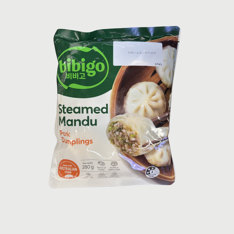 Special Price💚SYDNEY ONLY🚛 BIBIGO KOREAN STEAMED DUMPLING 280g (Pork/Kimchi)