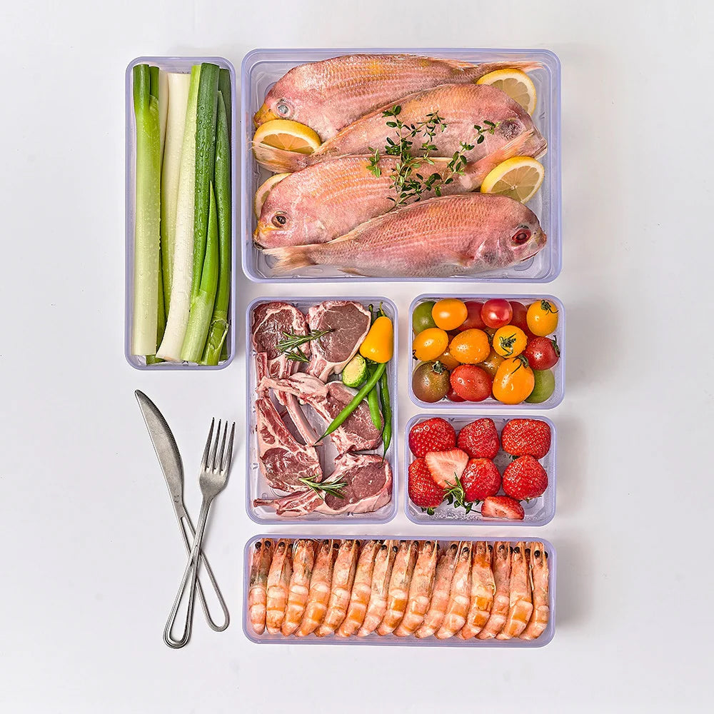 SPECIAL PRICE💖 땡스소윤 시즌3 냉동실 전용 밀폐용기 기본세트 [THANKS SOYOON] Food Containers with lids for Fridge & Freeze