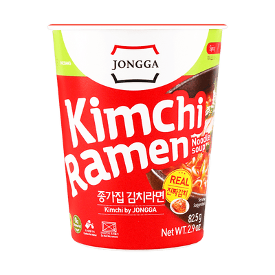 SYDNEY ONLY🚛 종가집 김치 라면 1박스 (2.9oz × 6개입) Jongga Real Kimchi Ramen Bowl 1 Box