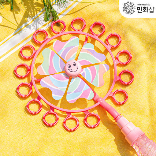 바람개비 비누방울Pinwheel Bubble Toy