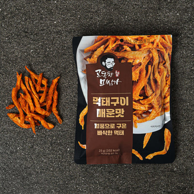 고독한미식가 먹태구이 매운맛 25g Lonely Gourmet Dried Pollack Snack