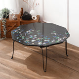 SYDNEY ONLY🚛 طاولة عشارية الأضلاع بطباعة فنية من الصدف 600 Mother-of-Pearl Table 3 kinds