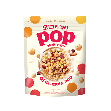[오리온] 오! 그래놀라 크랜베리 아몬드 370g