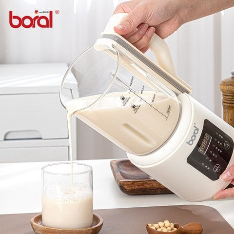 RESTOCKED💙보랄 대용량 친환경 글라스 두유 제조기 1L BORAL Soybean Milk Maker BR-170PM