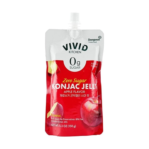 Vivid Kitchen Zero Sugar Konjac Jelly 10ea/box (4 flavors)