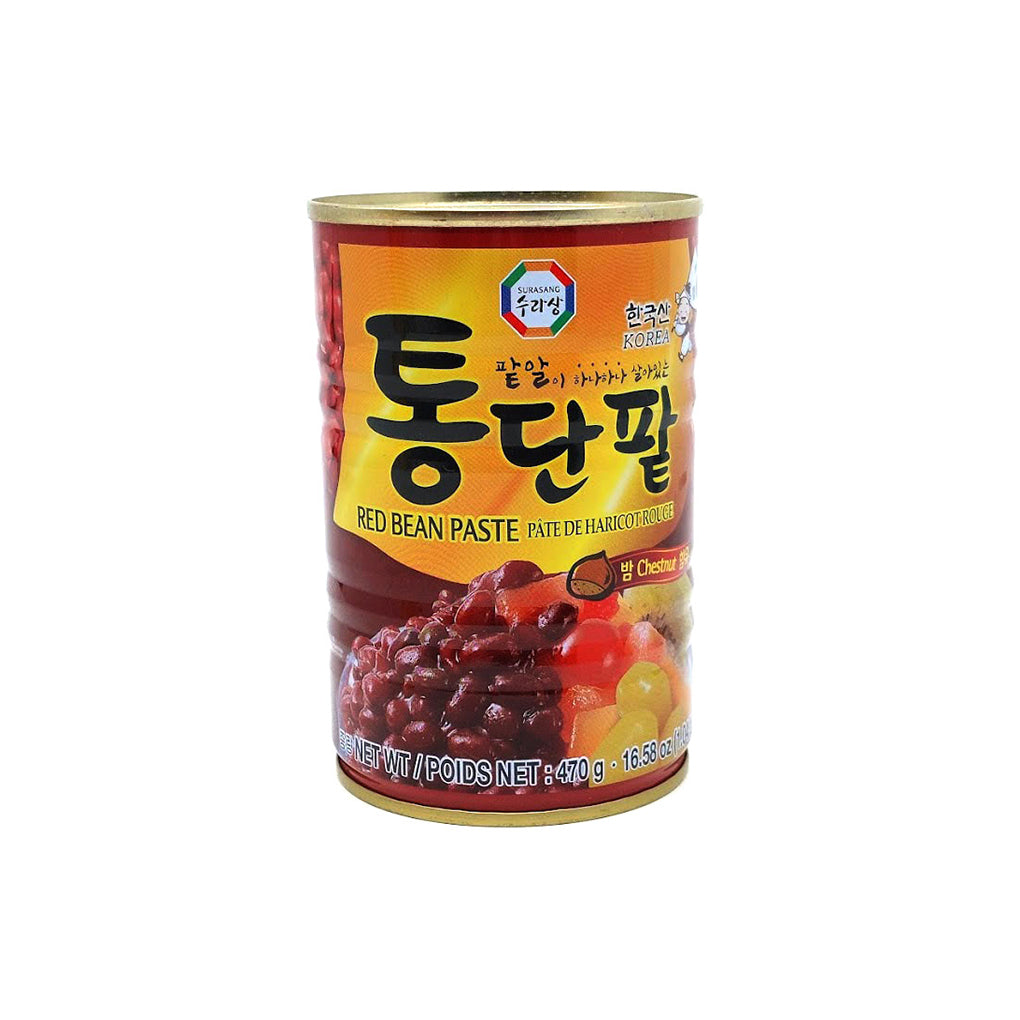수라상 통단 팥 470g [Surasang] Boiled Red Bean Paste 470g