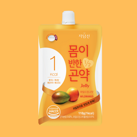 자담선 몸이 반한 1/2 곤약 JADAMSUN Konjac Jelly 110ml*10packs 4 flavors