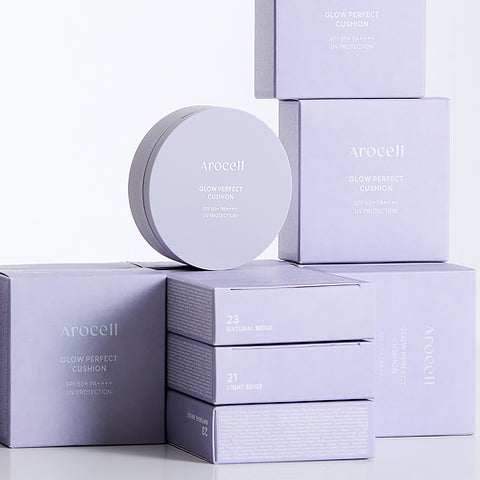 아로셀 글로우 퍼펙트 쿠션 (21호) Arocell Glow Perfect Cushion SPF 50+ PA++++ UV Protection