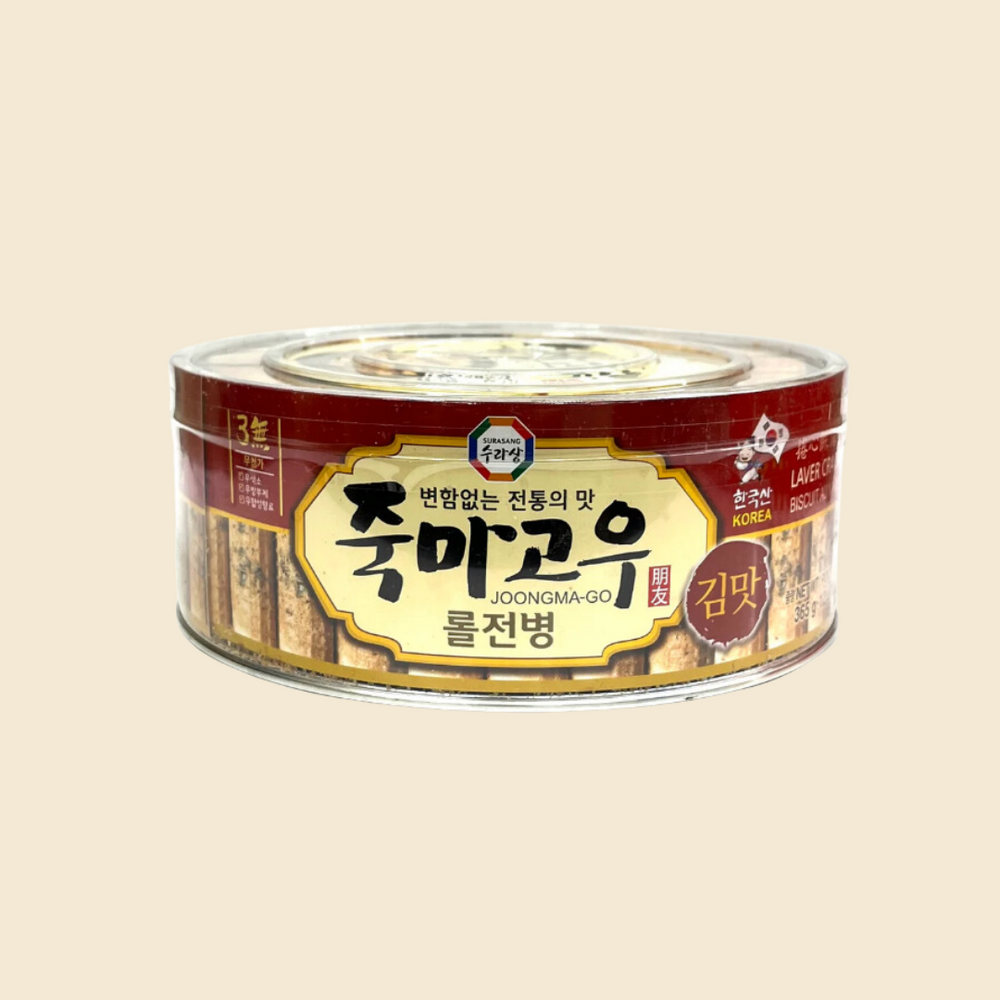 SPECIAL PRICE✨ 竹马故友 卷煎饼 海苔味 韩国传统饼干-海苔 365g
