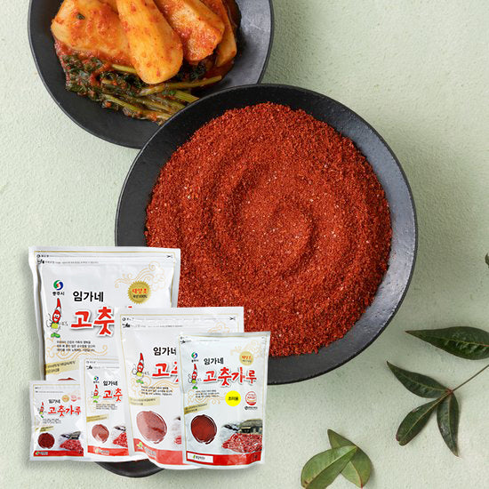 임가네 태양초 고춧가루 조미용 500g/1kg 김치용 100g부터 Red pepper Powder for kimchi / seasoning