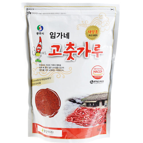임가네 태양초 고춧가루 조미용 500g/1kg 김치용 100g부터 Red pepper Powder for kimchi / seasoning