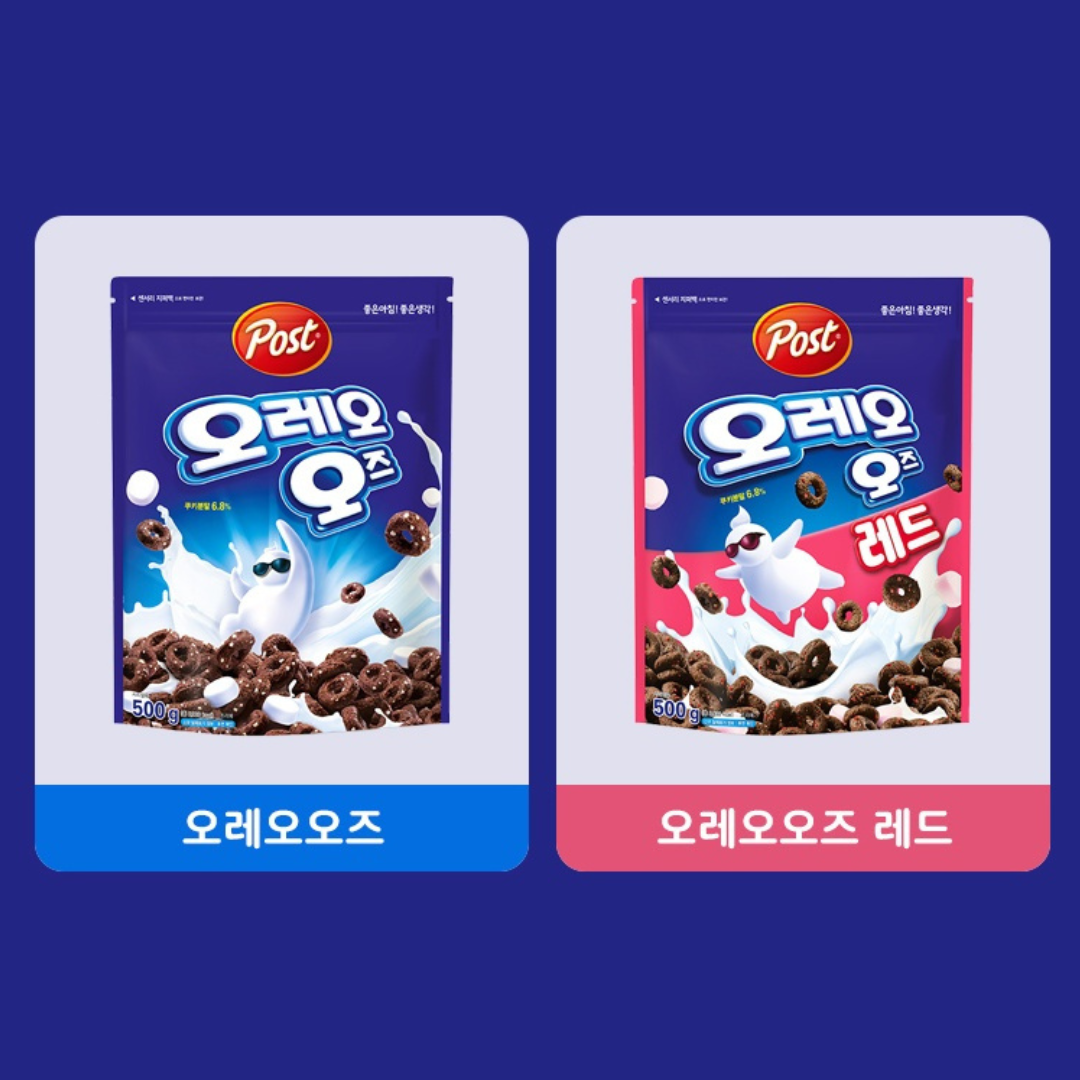 SPECIAL PRICE✨ 포스트 오레오 오즈 2종 POST OREO O'S 250g (2 Flavors)