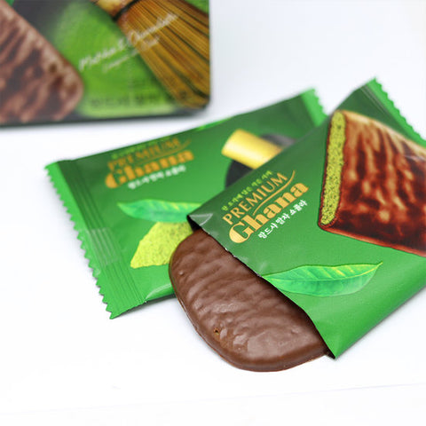 롯데 프리미엄 가나 랑드샤 말차 쇼콜라 91g