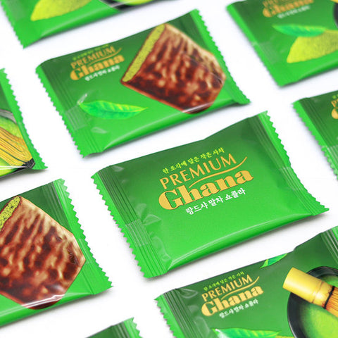 롯데 프리미엄 가나 랑드샤 말차 쇼콜라 91g