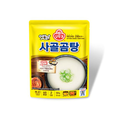 SPECIAL PRICE🔥 오뚜기 옛날 사골곰탕 500ml*6개입 OTTOGI Beef Bone Flavored Soup 10pack