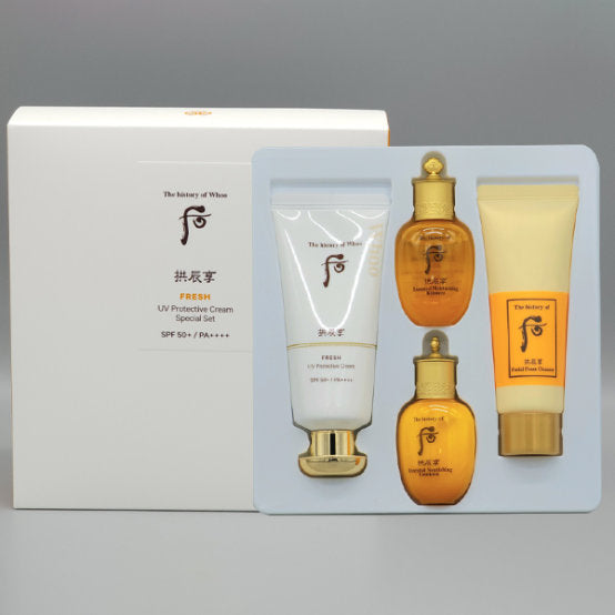 더후 공진향 진해윤 선 스페셜 세트 | Gongjinhyang Fresh UV Protective Cream Special Set