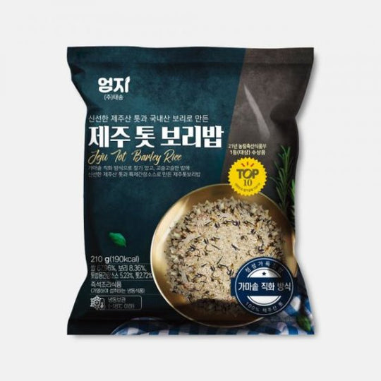 재키맘상회✨ 엄지식품 제주 톳 보리밥 Jeju Tot Barley Rice 210g