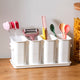 창고대방출🤍 블랑 조리도구 정리함 Blanc Kitchen Utensil Organizer