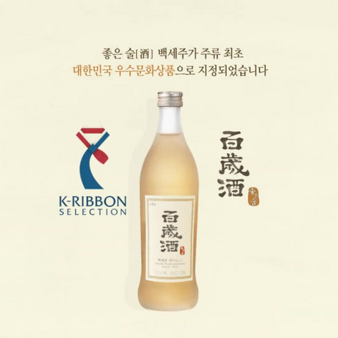 백세주 BAKSEJU 375ml