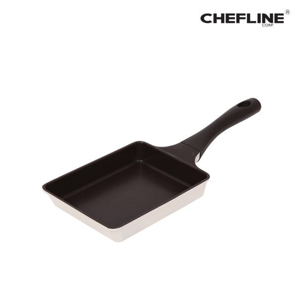 셰프라인 쵸코크림IH 왕 사각팬  CHEFLINE Choco Cream IH Square Pan (Big size) 26cmx23cm