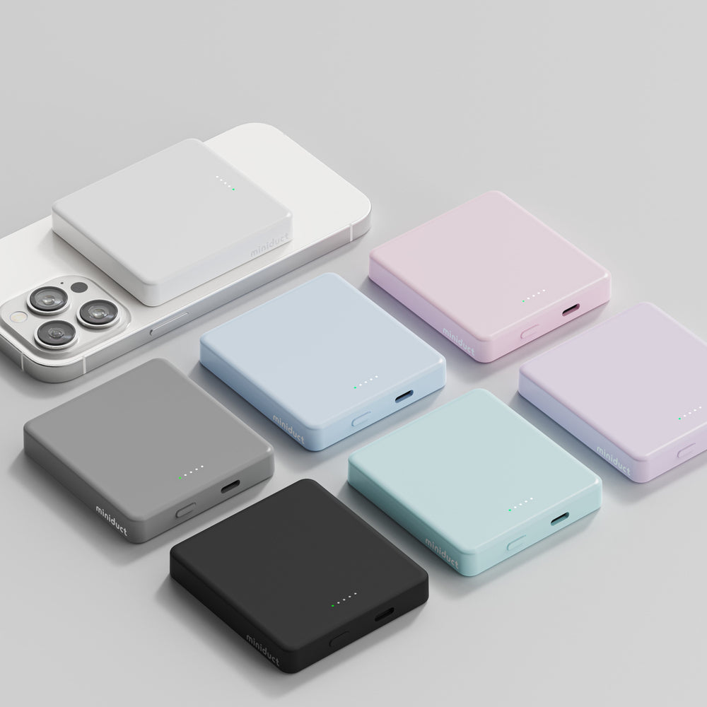 [ONLINE ONLY] 미니덕트 마이맥 맥세이프 보조 배터리 miniduct my mag MagSafe Power Bank 3colour