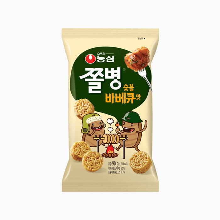 [농심] 쫄병 숯불바베큐맛 82g