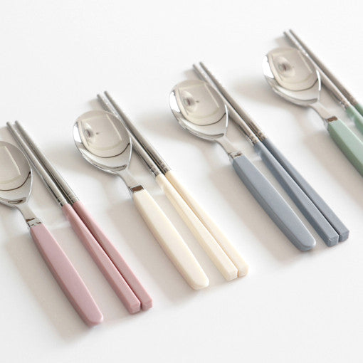 카모메 키친 어린이 수저세트 KAMOME KITCHEN KIDS CUTLERY (Spoon&Chopstick) 4 colours