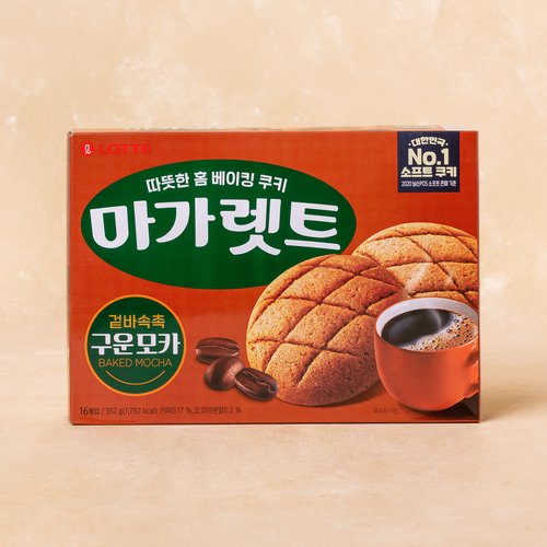 [롯데] 마가렛트 구운모카 352g