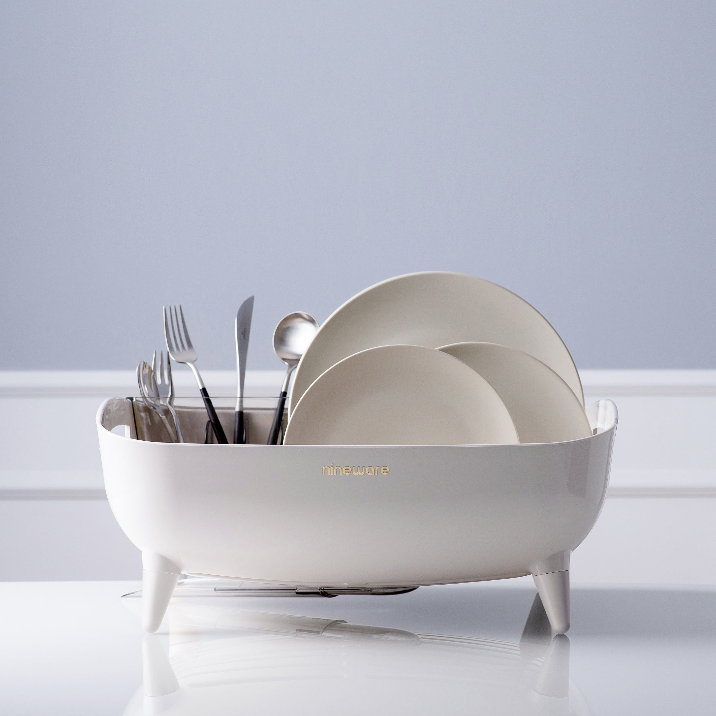 나인웨어 볼륨 식기건조대 와이드 컬러에디션 NINEWARE VOLUME DISH RACK WIDE Colour Edition