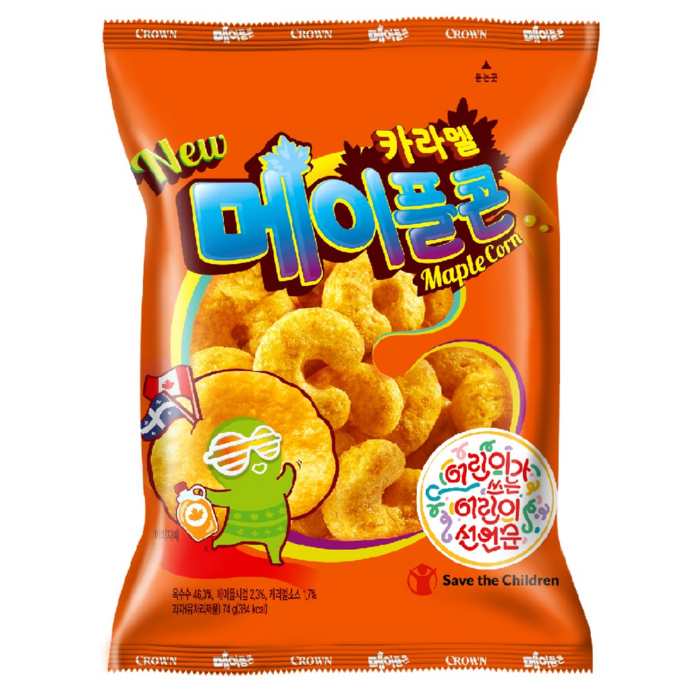 تناغم الحلو والمالح، كراميل كورن ميبل Caramel Maple corn 154g
