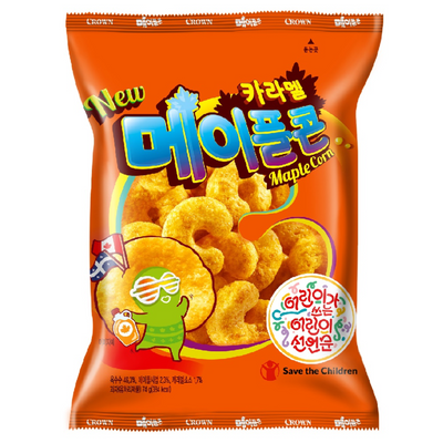 단짠의 조화 카라멜콘 메이플 Caramel Maple corn 154g