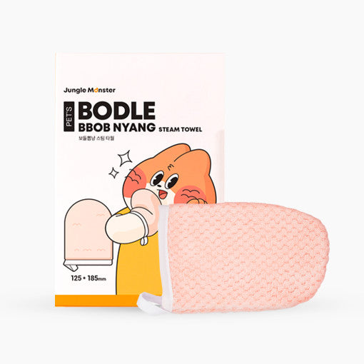 [정글몬스터] 보들뽑냥 스팀 타월 | [JUNGLE MONSTER] Bodle Steam Towel