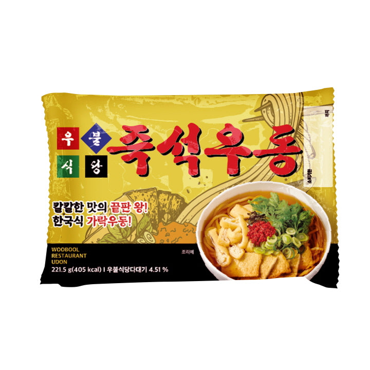 이장우 우불식당 즉석우동 WooBool Restaurant Instant Udong 221.5g