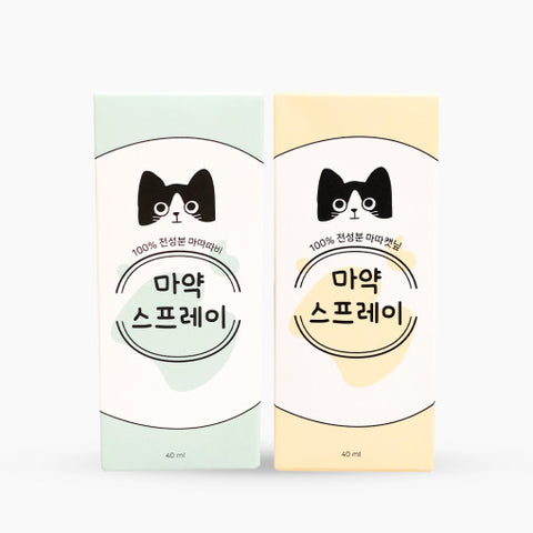 정글몬스터 고양이 캣닢 마따따비 마약스프레이 Jungle Monster Catnip Spray 2 type 40ml