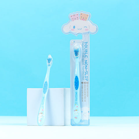 더블 논슬립 주니어 칫솔 시나모롤/쿠로미 Double Non-Slip Junior Toothbrushes