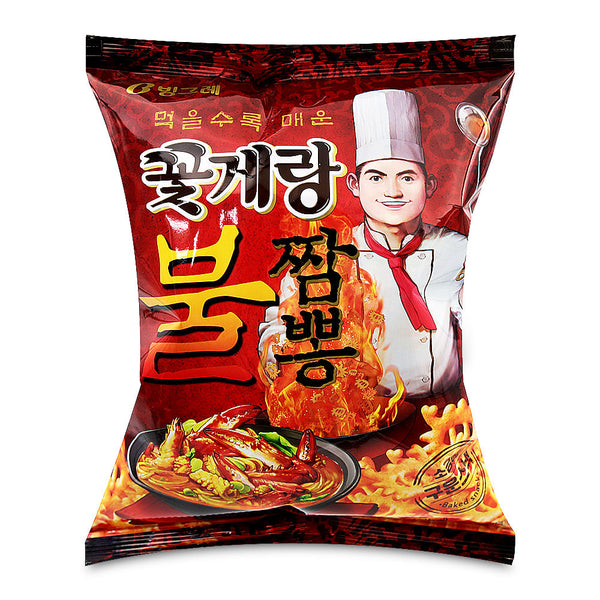 빙그레 꽃게랑 불짬뽕맛 70g | [BINGGRAE] Kokerang Hot 70g