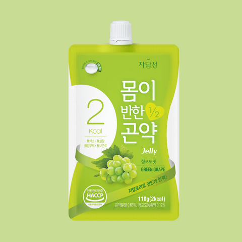 자담선 몸이 반한 1/2 곤약 JADAMSUN Konjac Jelly 110ml*10packs 4 flavors