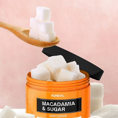 KUNDAL Macadamia&Sugar Body Scrub Perfume 550g