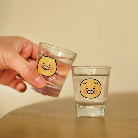 춘식이 소주잔 2p 세트 KAKAO FRIENDS Choonsik Mini Glass 2p Set